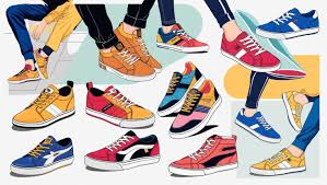 tren sepatu sneakers 2025